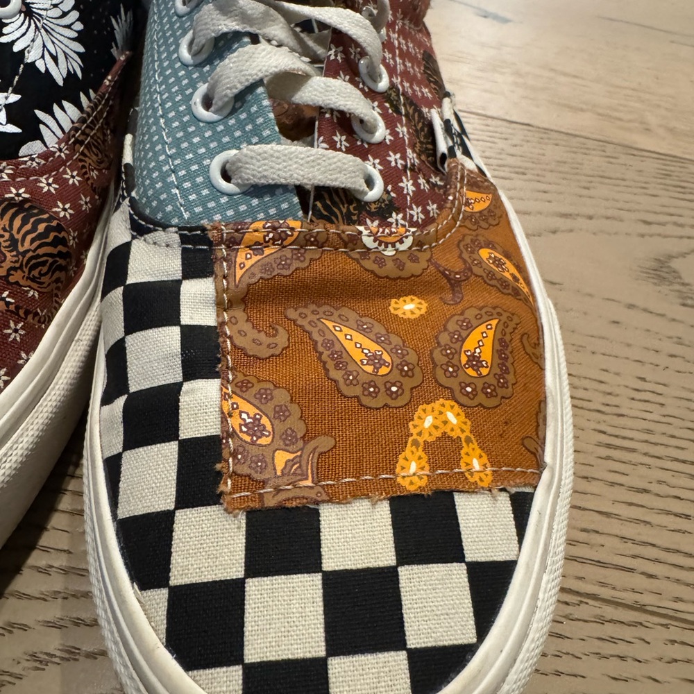 Multicolor Vans Tiger Era Patchwork Sneakers - image 3